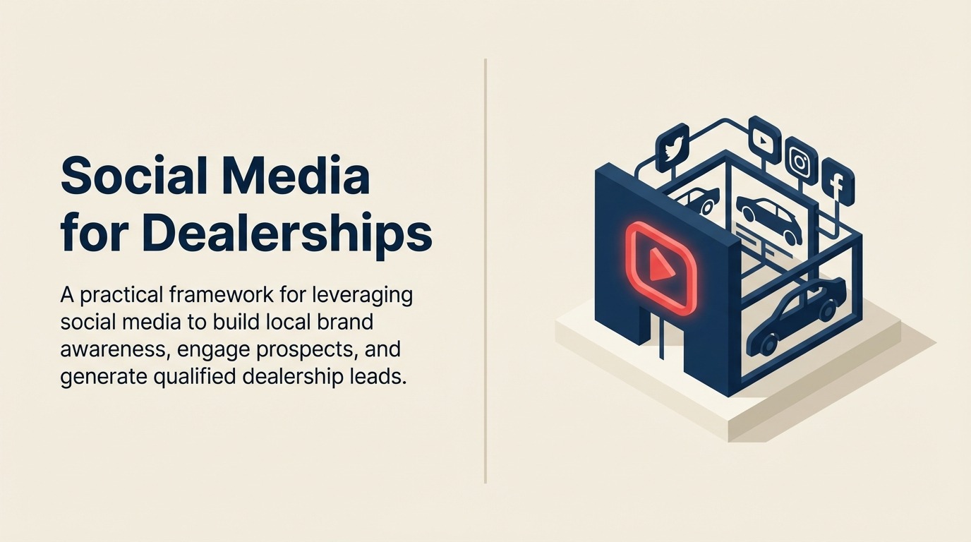 Social Media para Concesionarios: Construir Marca e Impulsar Tráfico al Showroom - Guía 2026