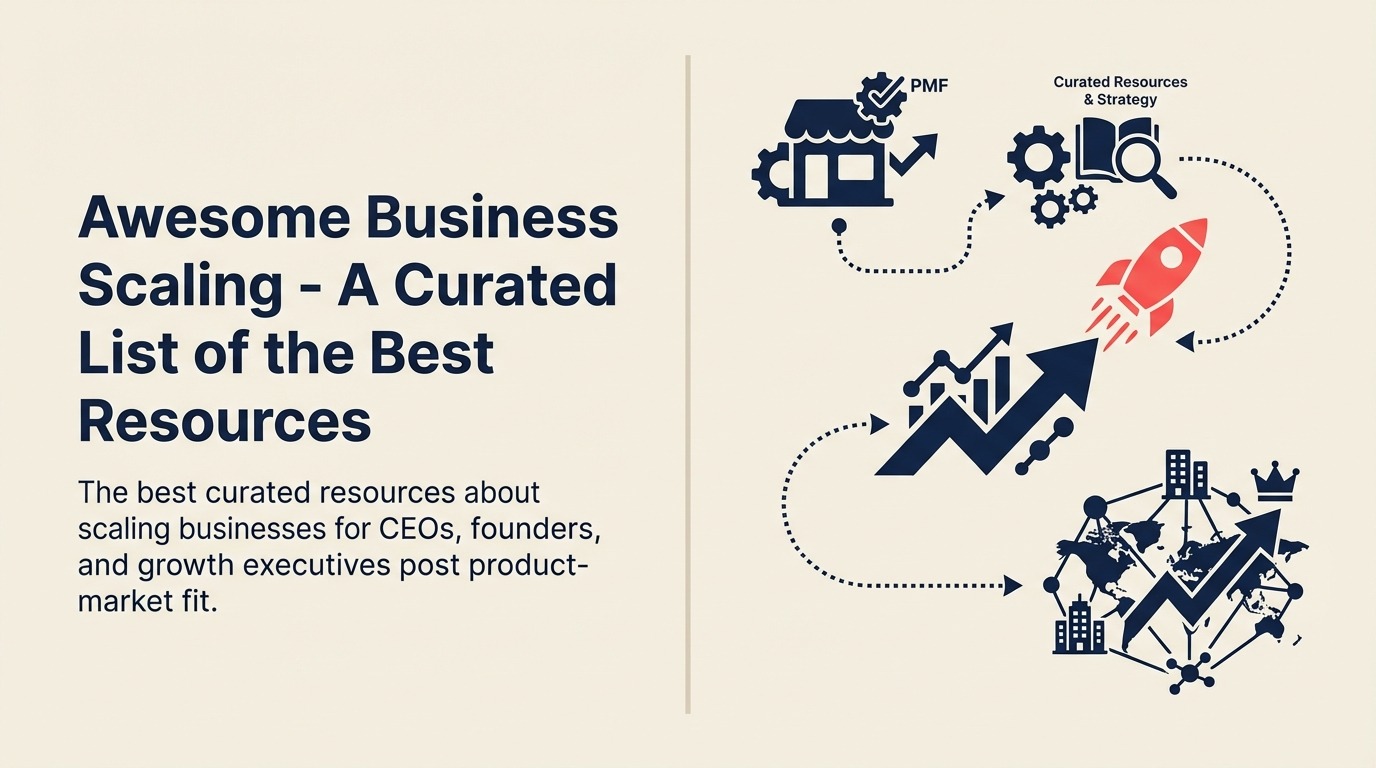 Awesome Business Scaling - Uma Lista Curada dos Melhores Recursos