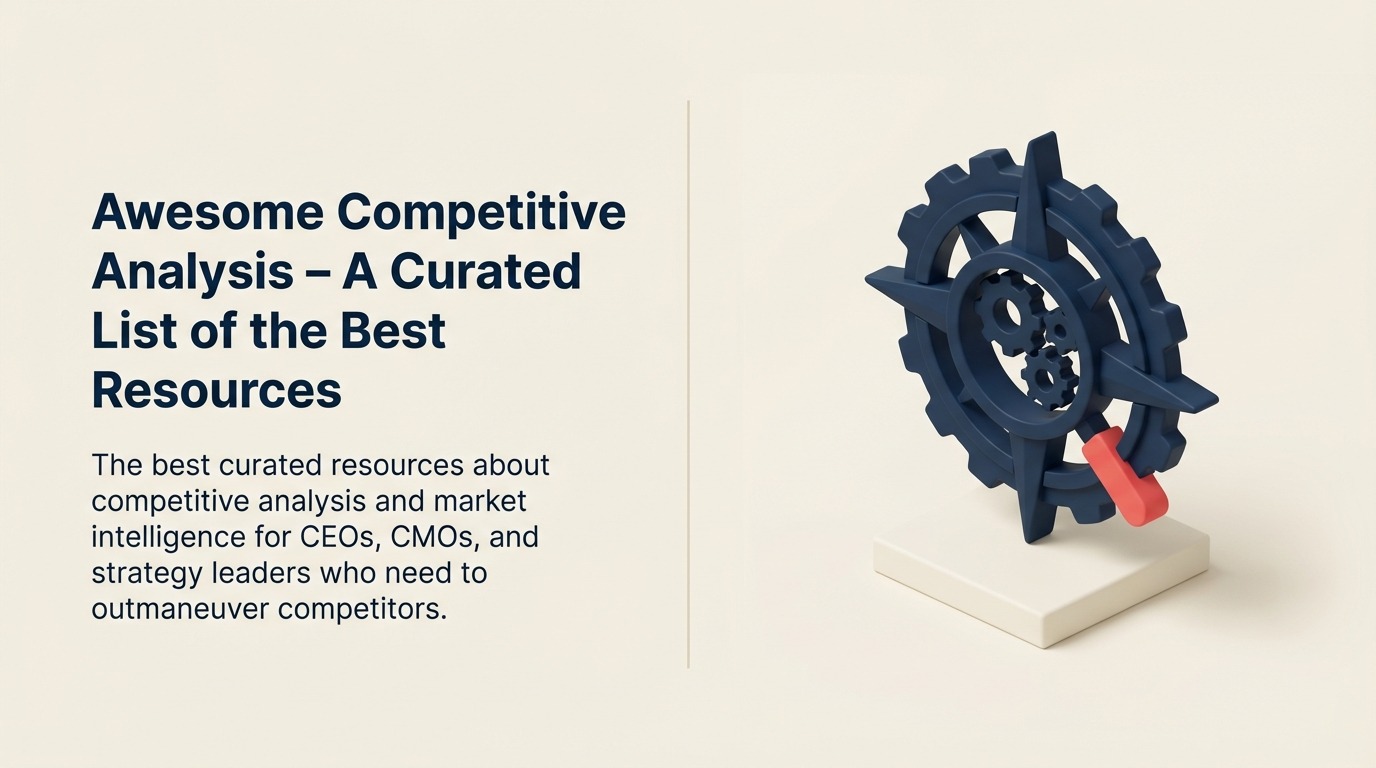 Awesome Competitive Analysis - Una Lista Curada de los Mejores Recursos