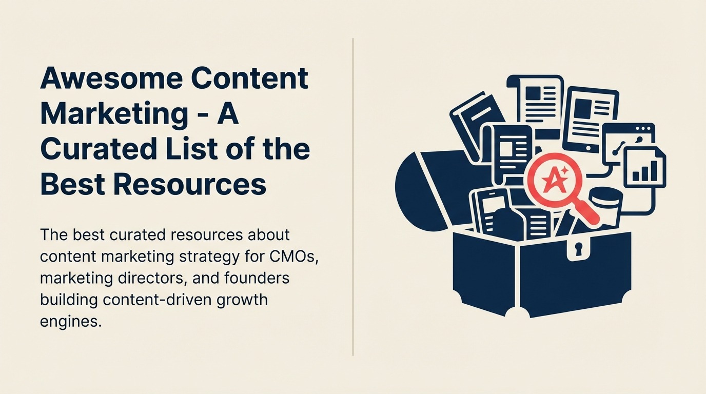 Awesome Content Marketing - Uma Lista Curada dos Melhores Recursos