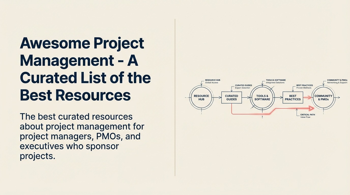 Awesome Project Management - Senarai Sumber Terbaik yang Dikurasi