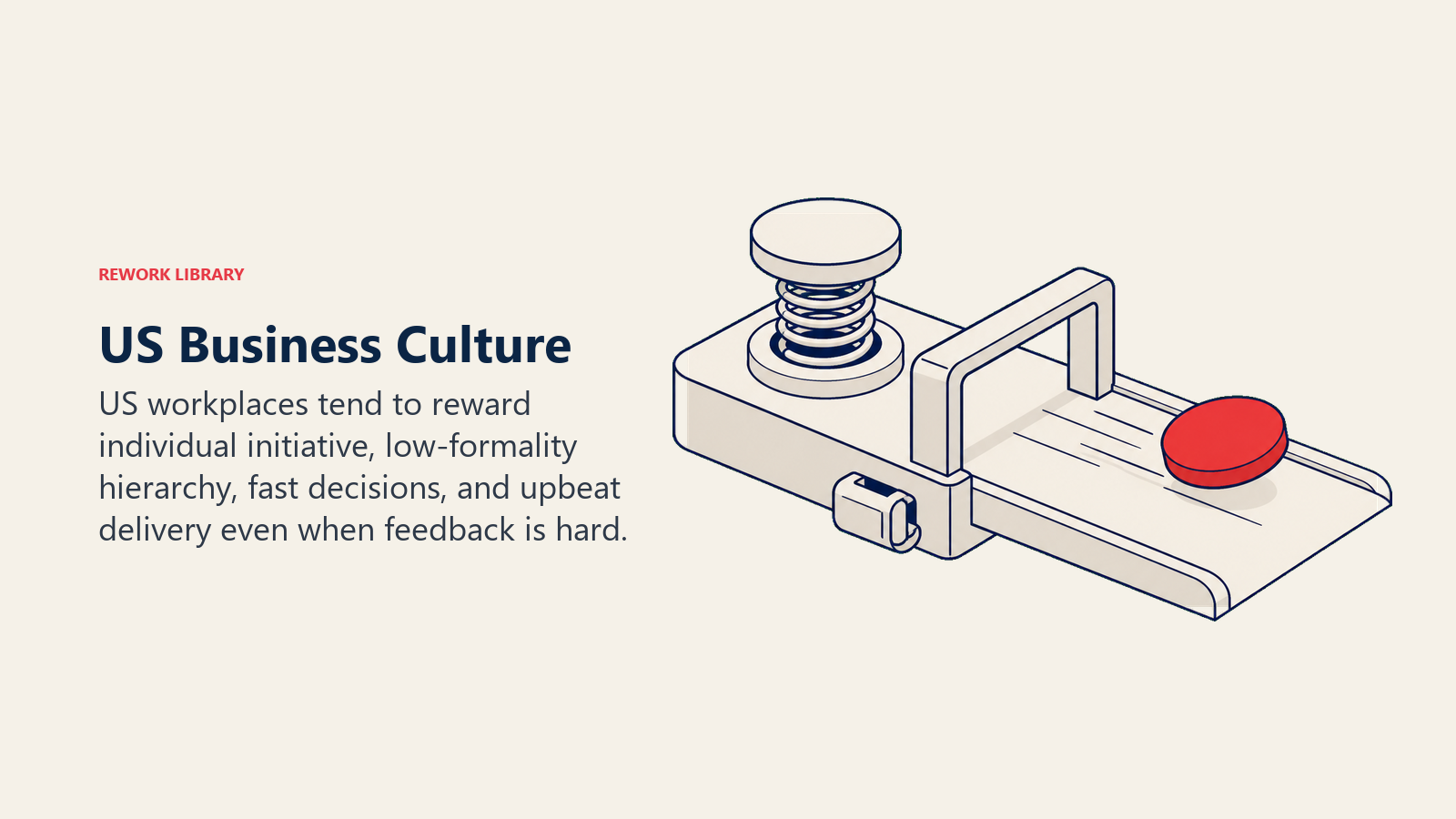 Initiative token launching through a low open gate, representing fast and informal US business culture