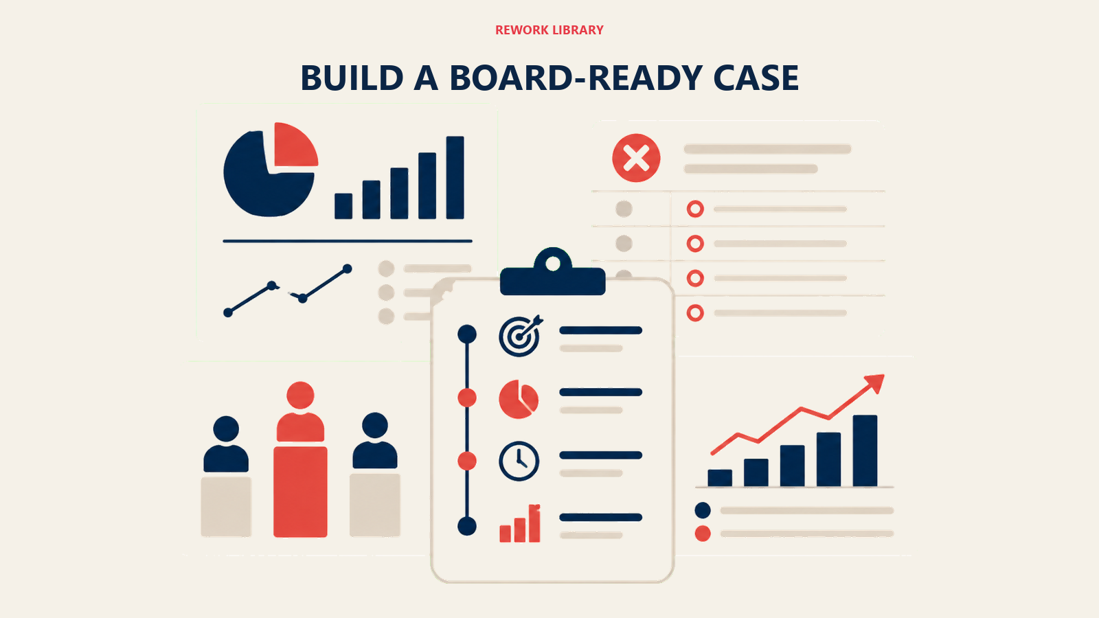 build a board-ready case shown as board case stack