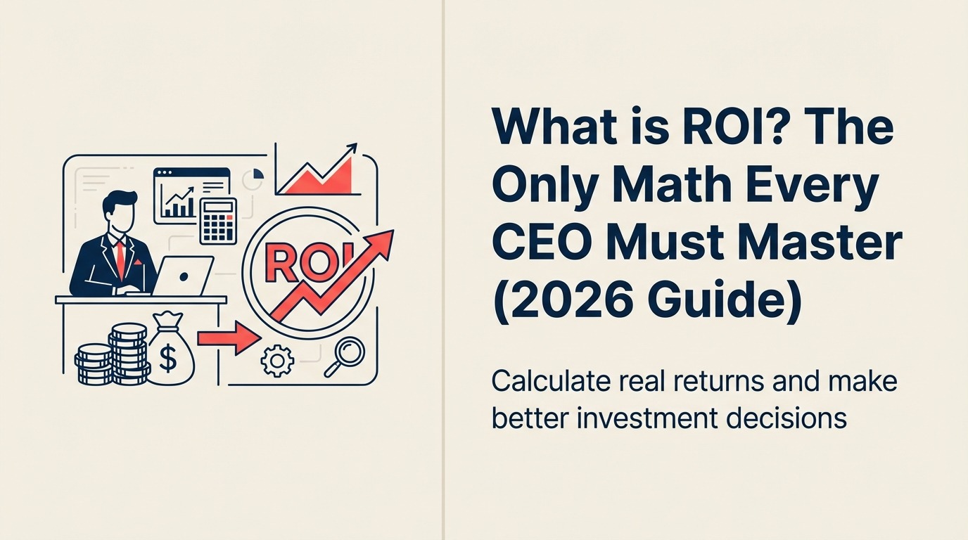 What is ROI? Stop Guessing, Start Measuring
