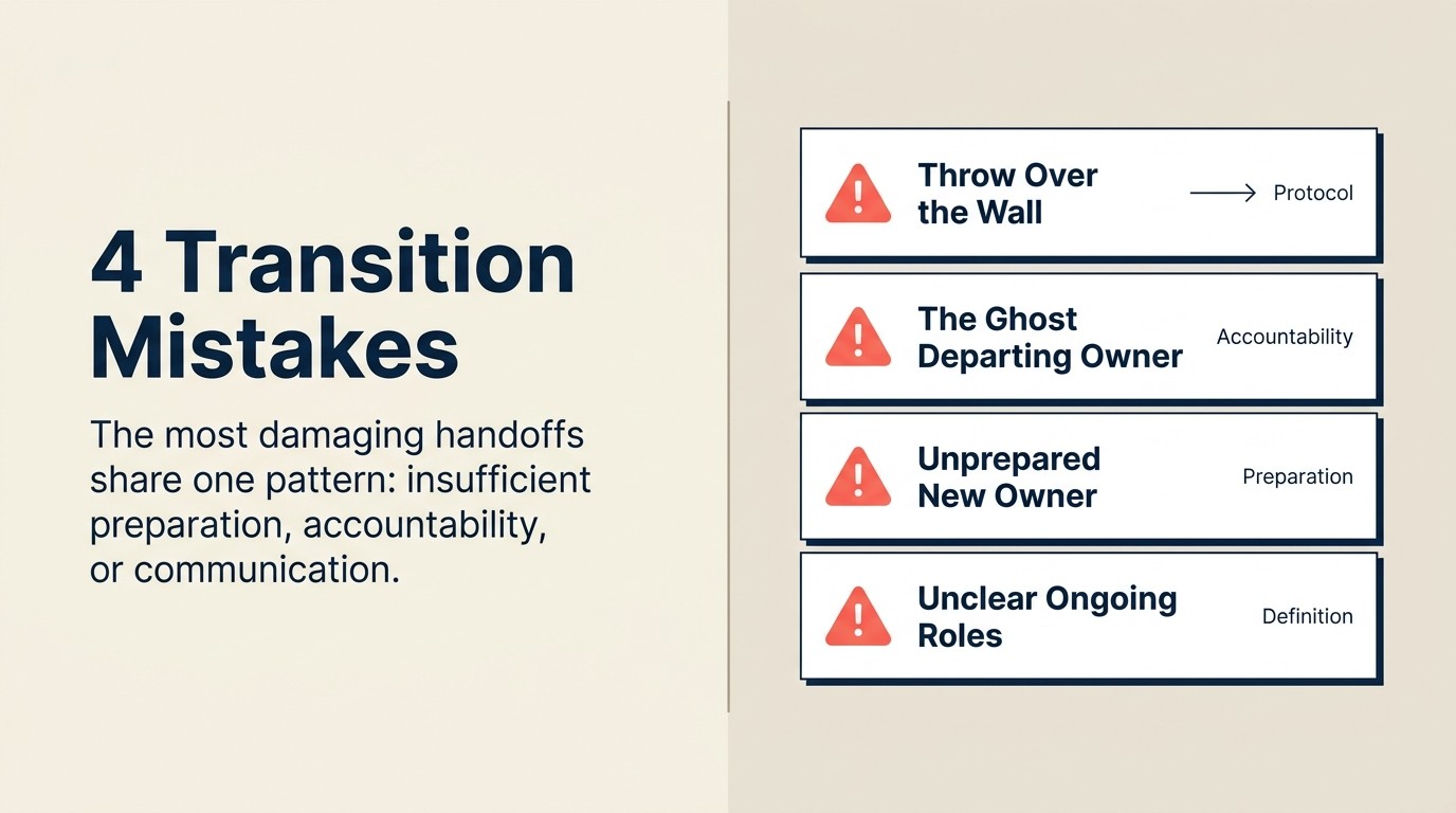Four common account transition mistakes and how to fix each one