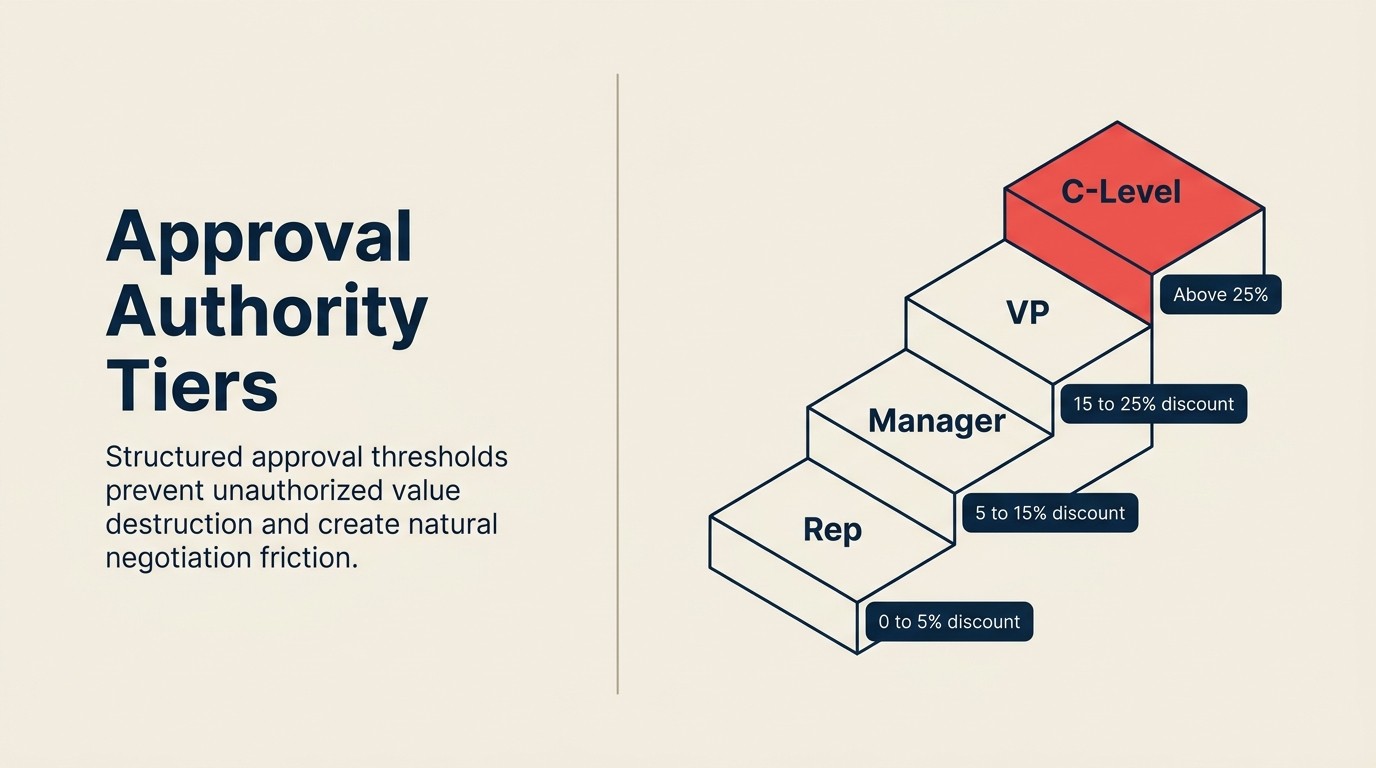 Four-Tier Concession Approval Authority Framework