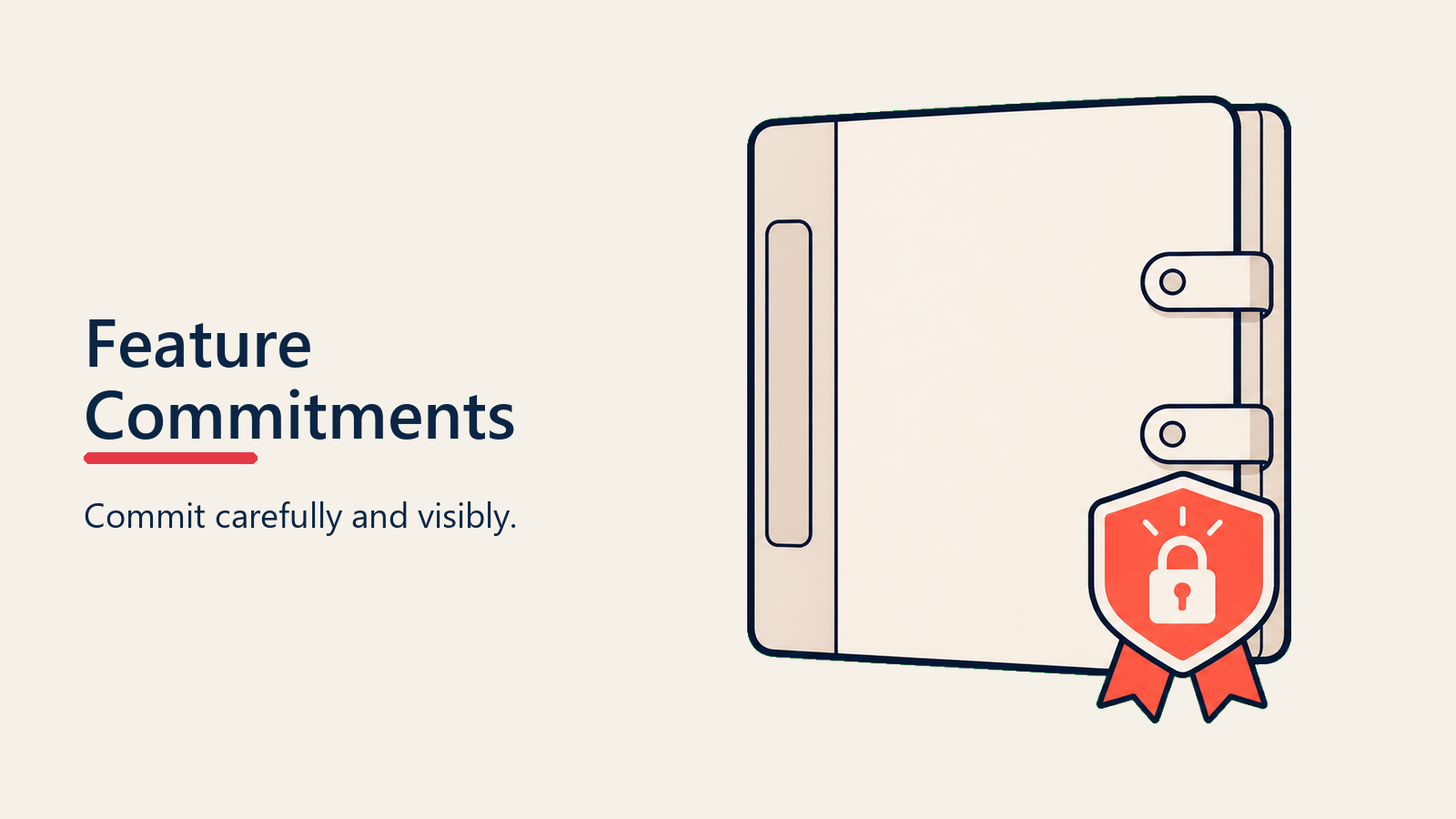 Feature Commitments visual for feature-gap-objections