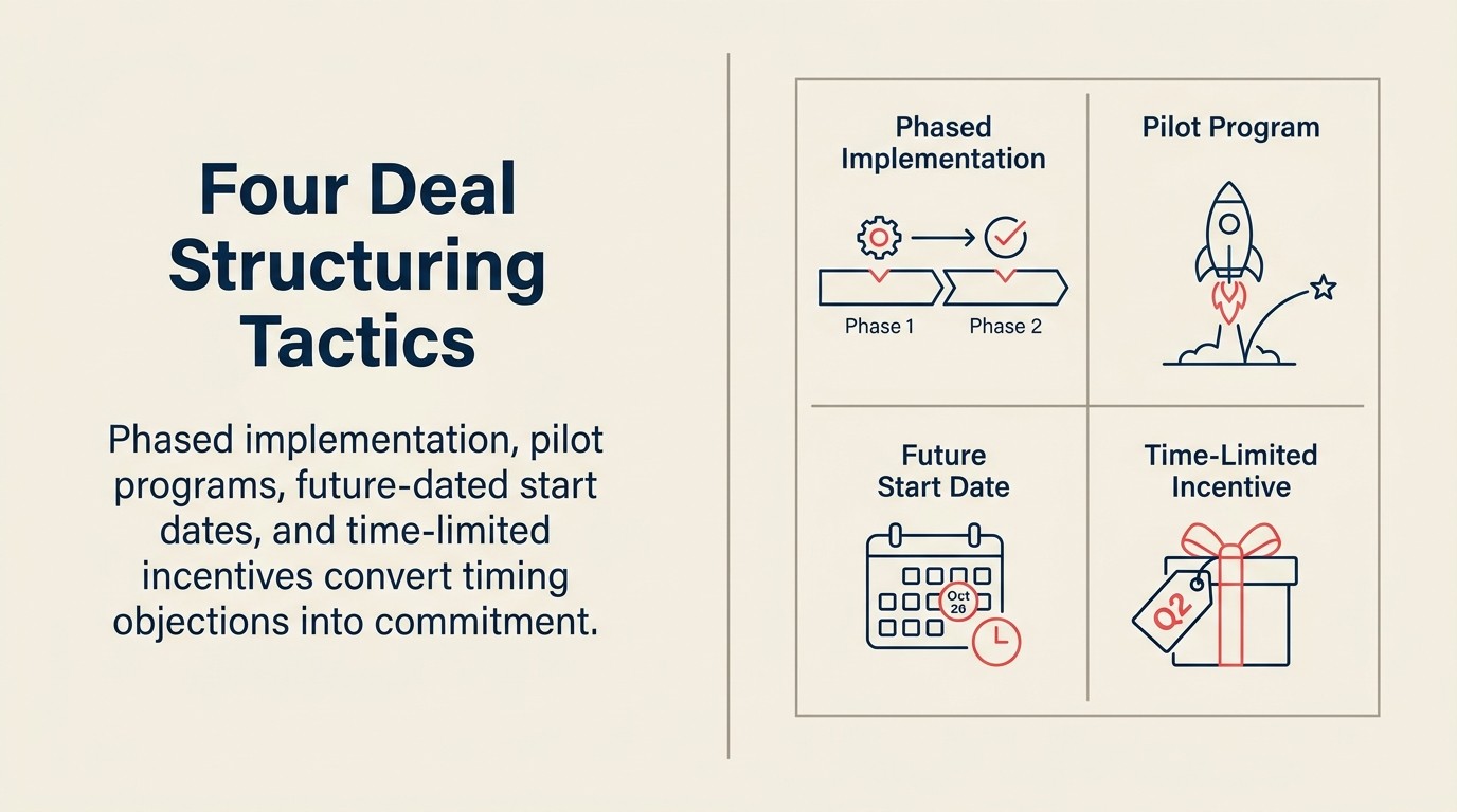 Four Timing-Based Negotiation Tactics