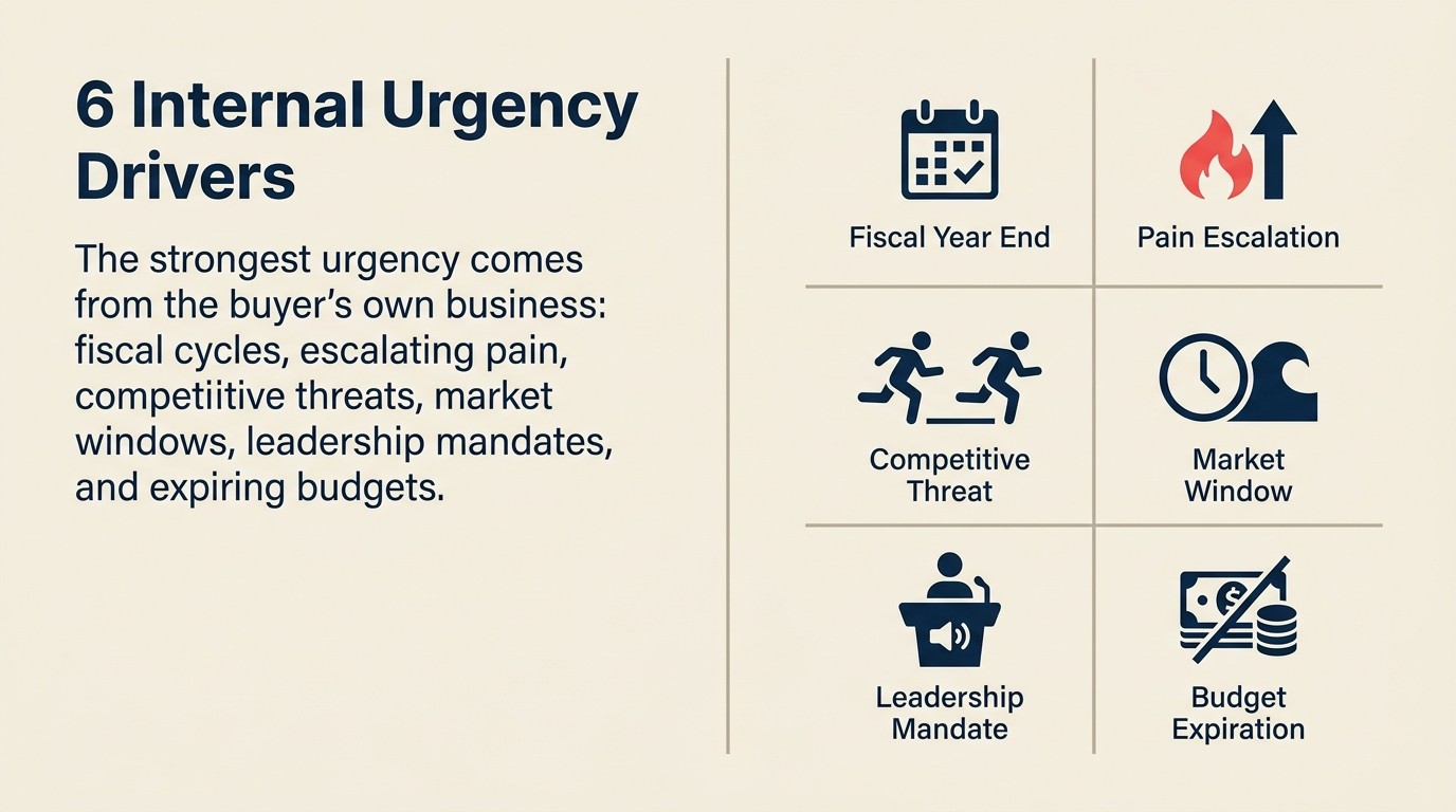 6 Internal Urgency Drivers