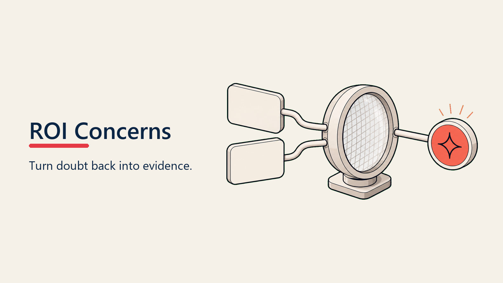 ROI Concerns visual for value-reinforcement