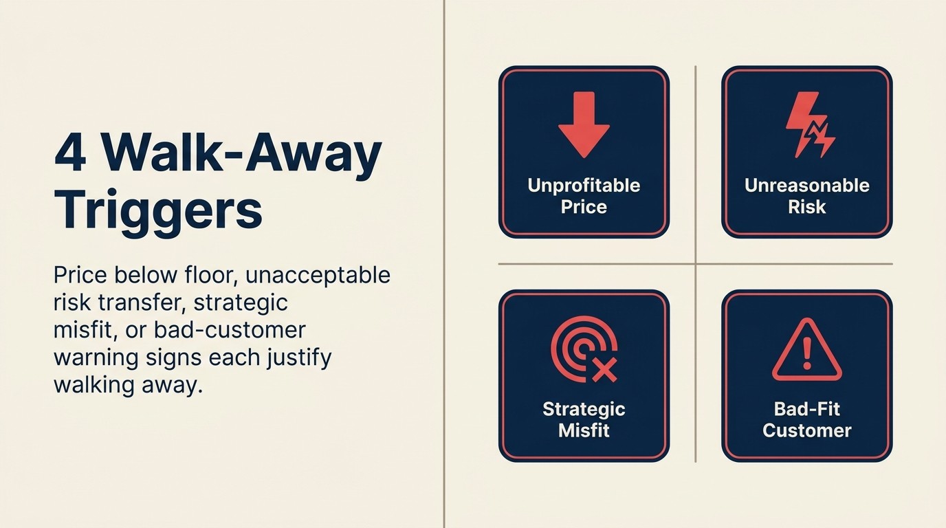 Four Triggers for Walking Away from a Deal