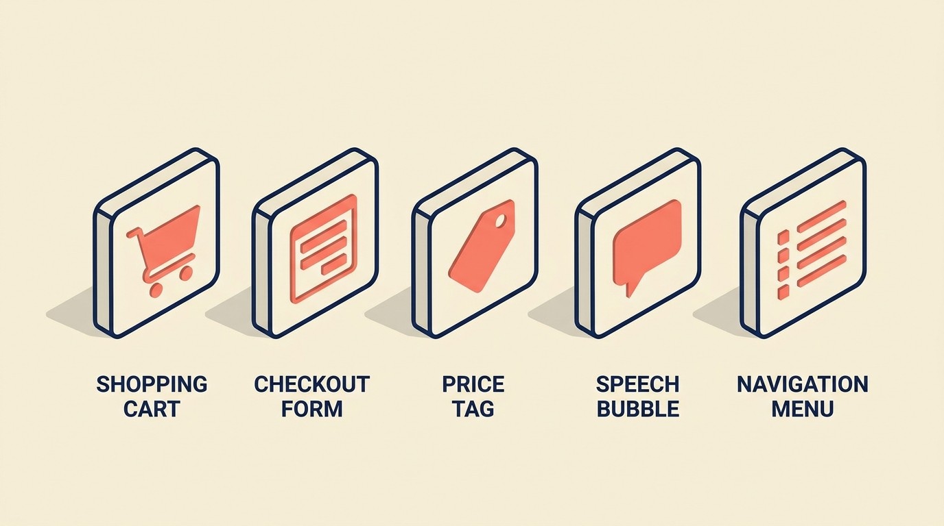 Key areas for A/B testing across product pages, checkout, pricing, and navigation