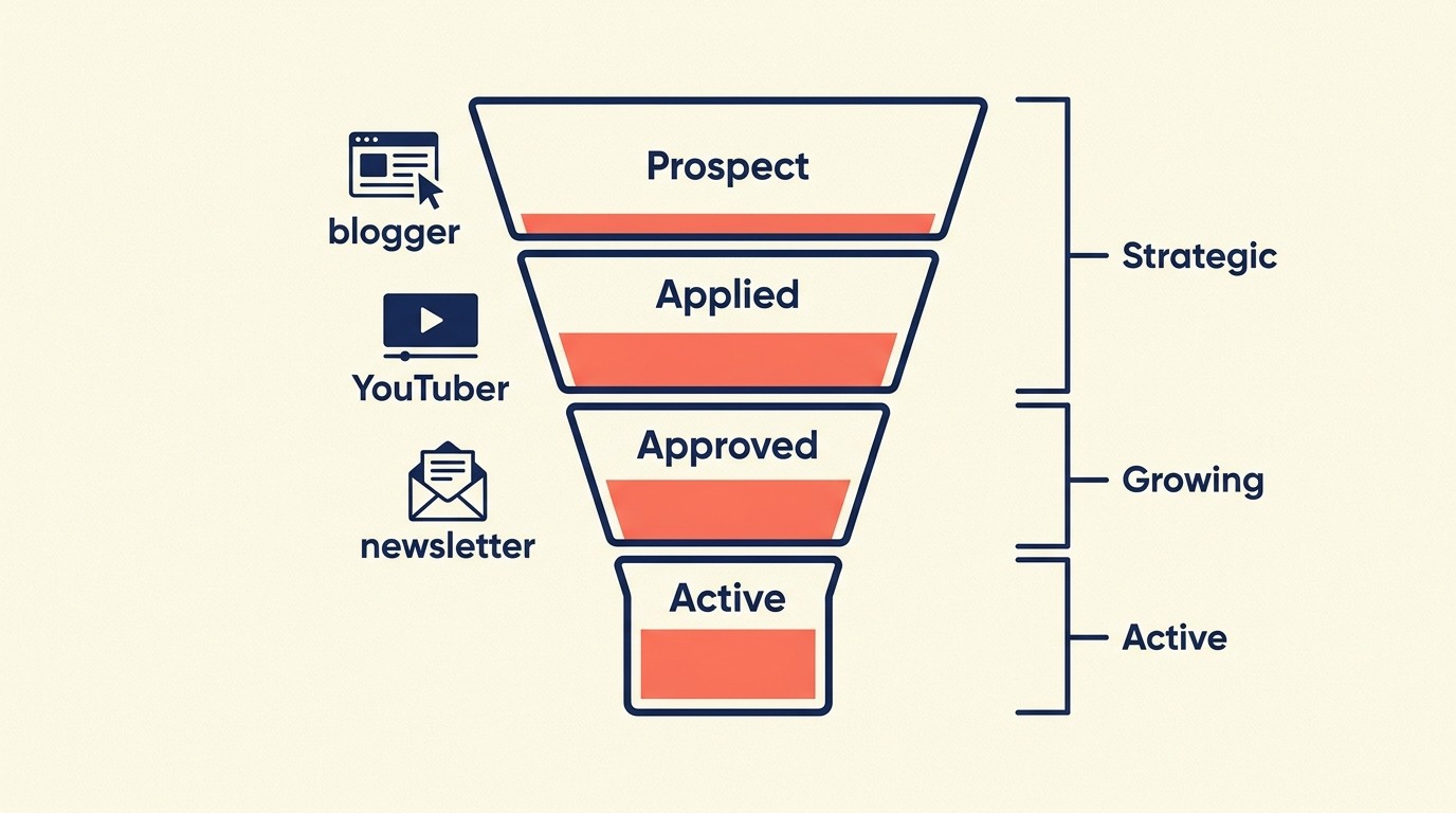 Affiliate recruitment strategy for finding and activating quality partners across tiers