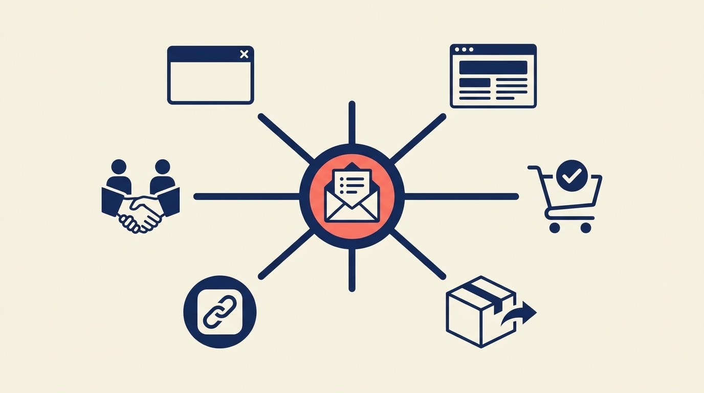 Email list building channels and lead magnet strategy for ecommerce