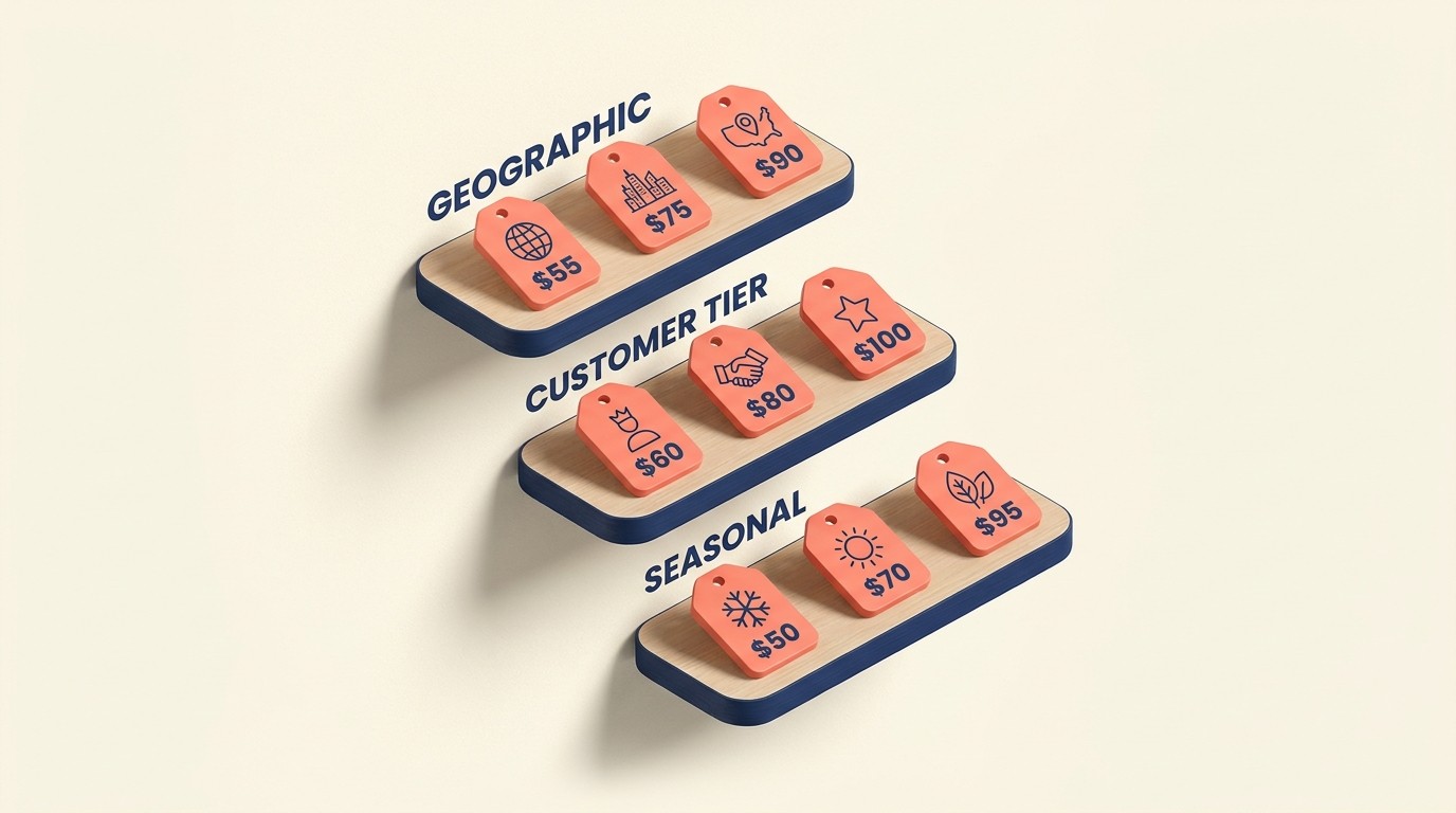 Free shipping threshold strategy variations by geography and customer tier