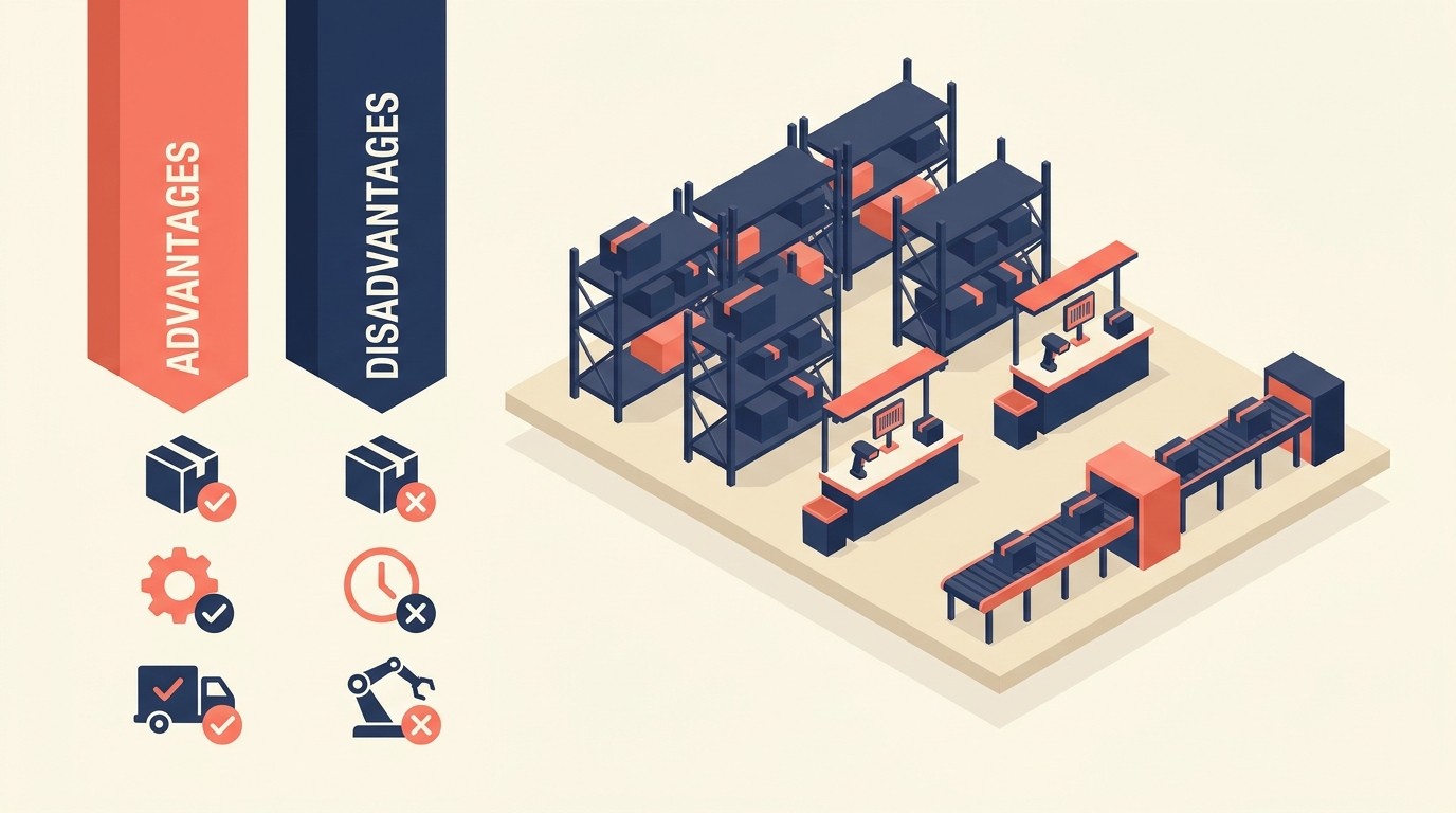 In-house fulfillment warehouse operation with control over quality speed and customization