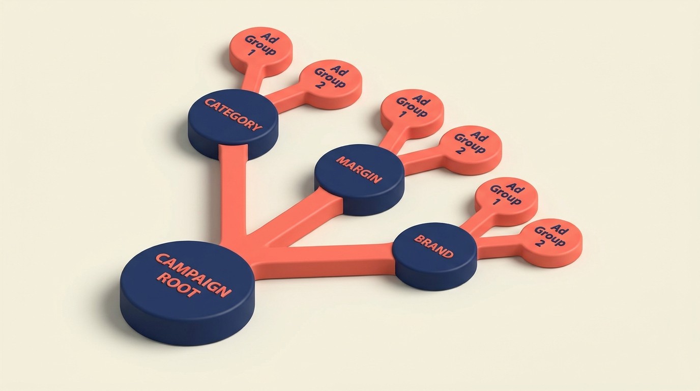 Campaign architecture structure for Google Shopping
