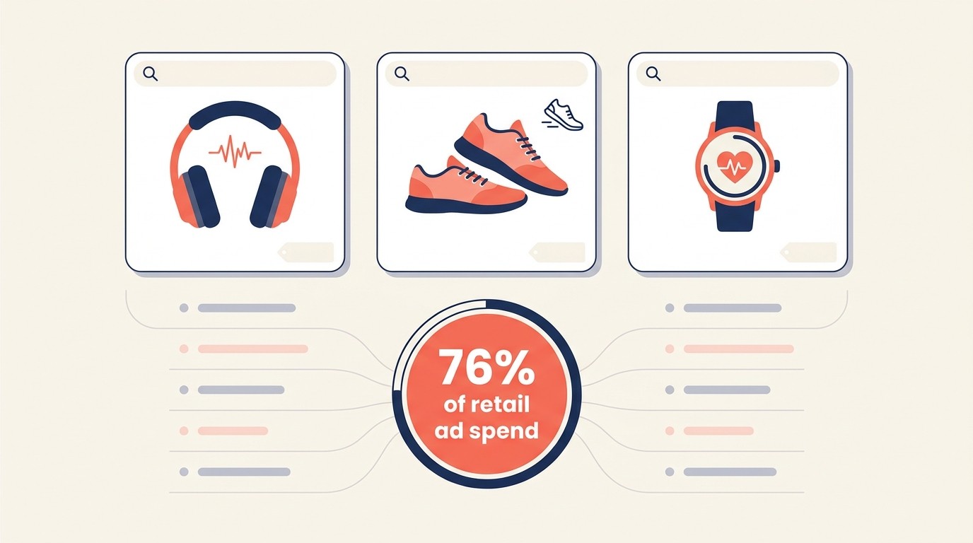 Google Shopping ads dominance in retail search