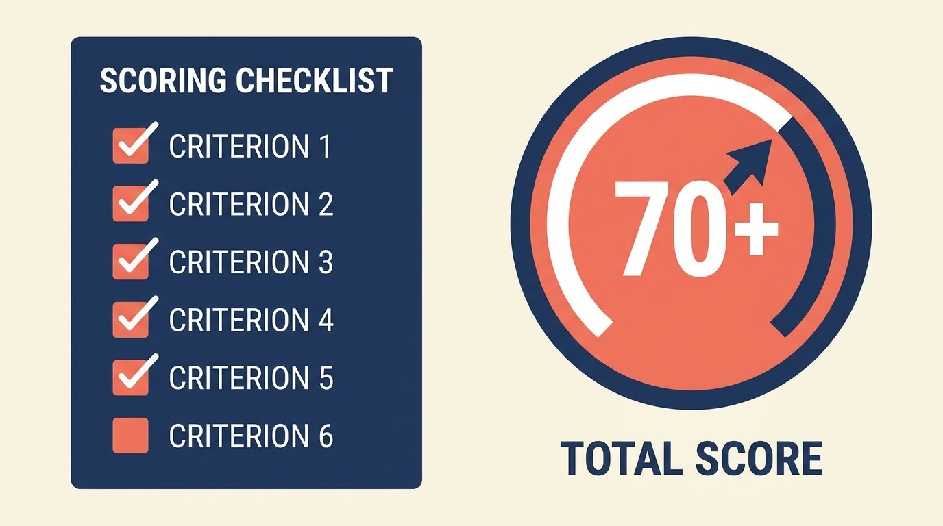Scoring framework for identifying hero product candidates from existing data