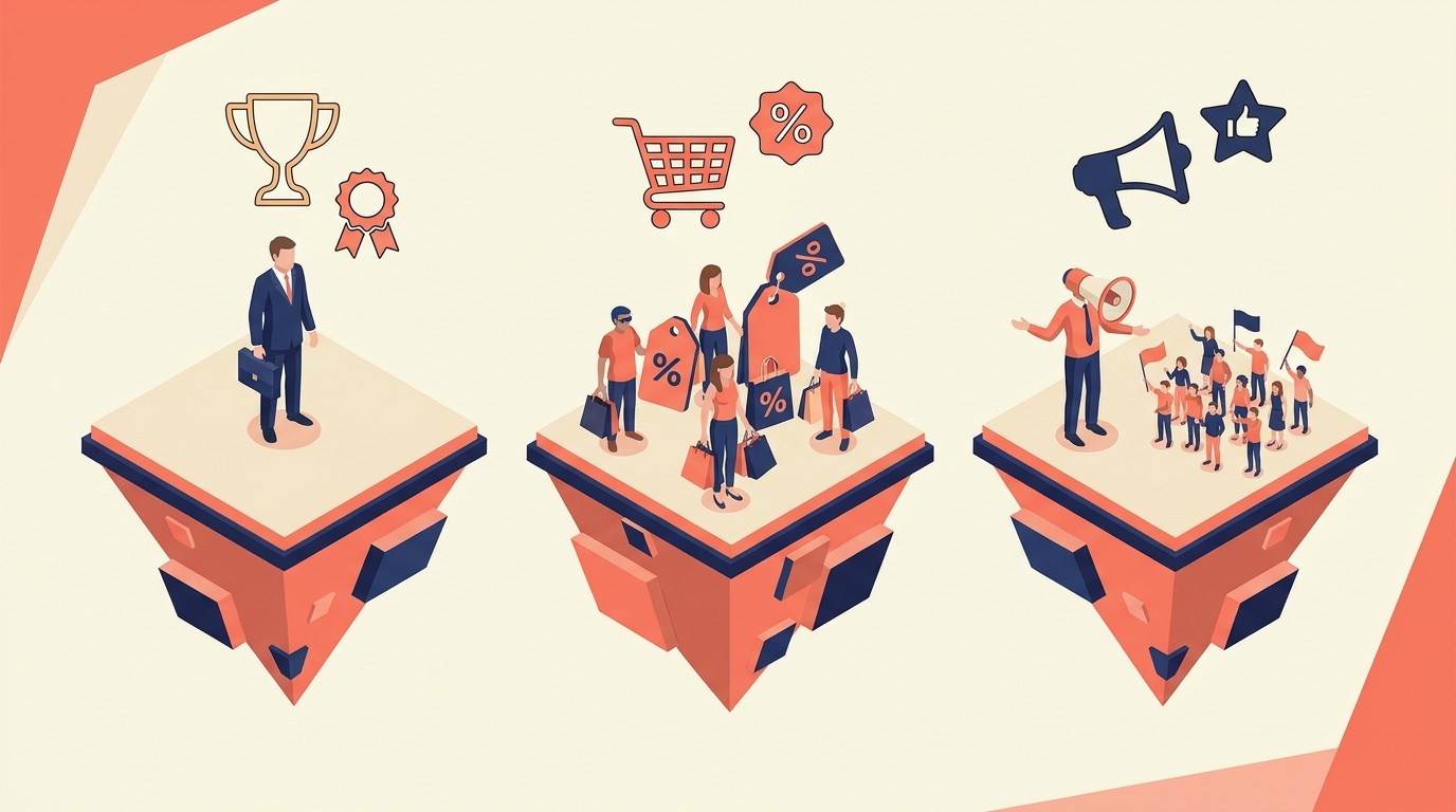 Loyalty program personalization by customer segment with tailored reward structures