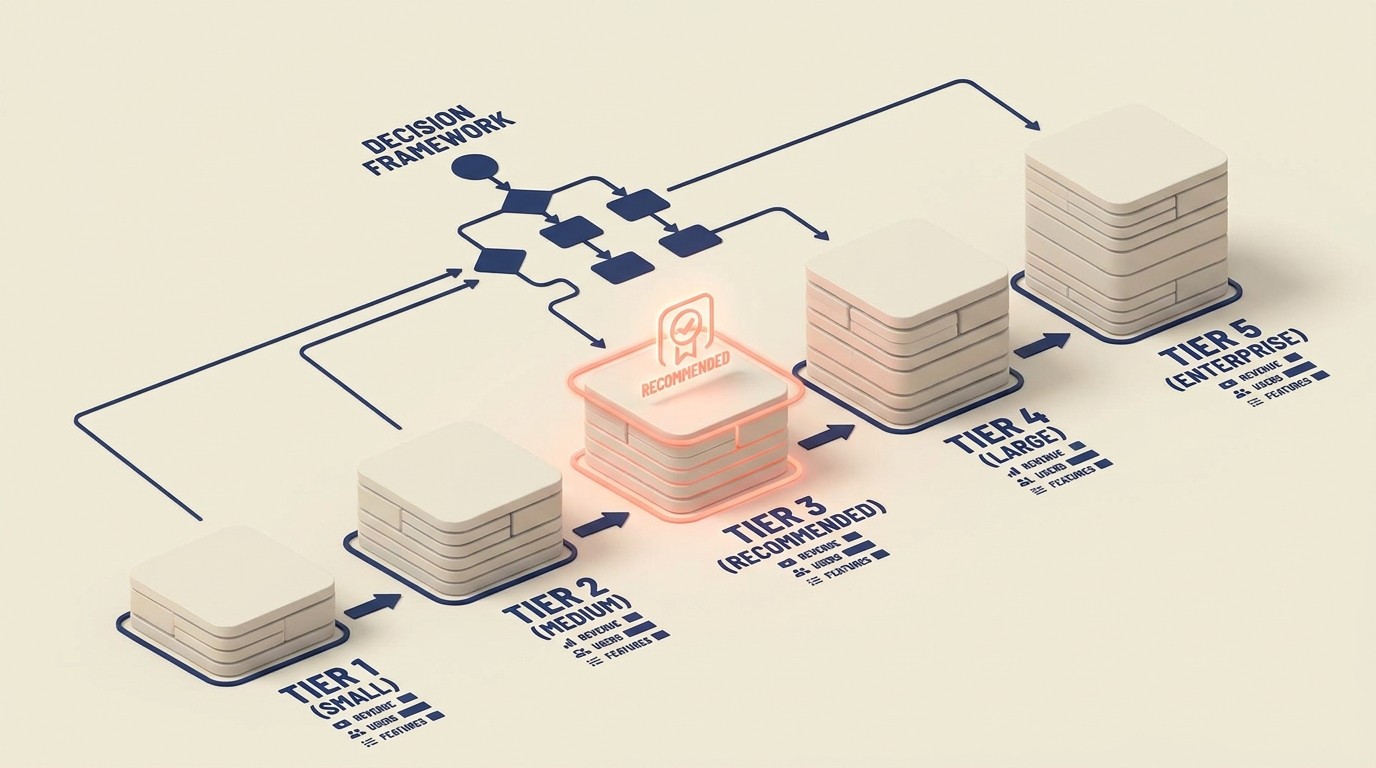 Marketing automation platform selection and comparison matrix