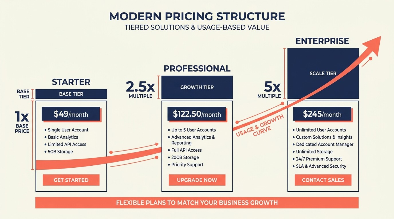 Tier-based, usage-based, and hybrid subscription pricing models compared
