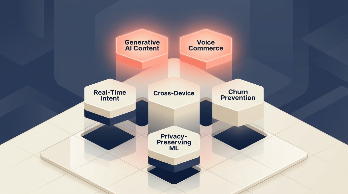 Future personalization trends including real-time intent detection generative AI and privacy-preserving models