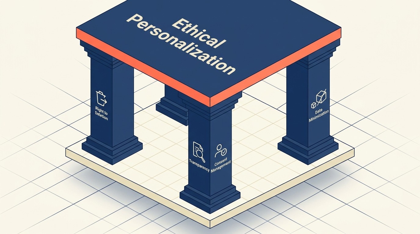 Privacy compliance framework covering GDPR CCPA consent management and ethical AI principles