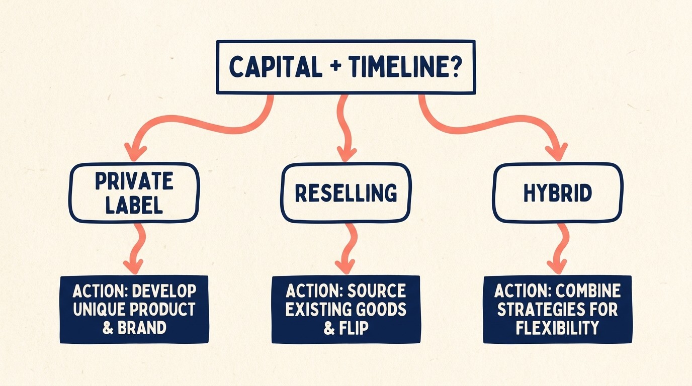 Decision matrix weighing capital, margins, moat, and timeline across both models