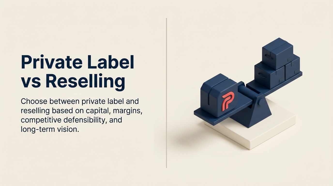 Private Label vs. Reselling: Die richtige Produktstrategie für Ihr E-Commerce-Geschäft wählen