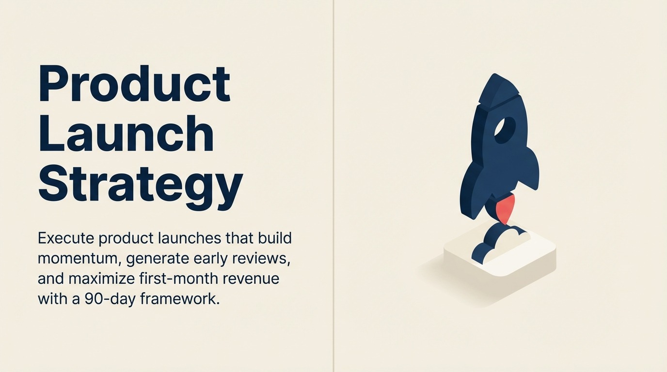 Product Launch Strategy: Maximize Impact, Reviews, dan First-Month Revenue