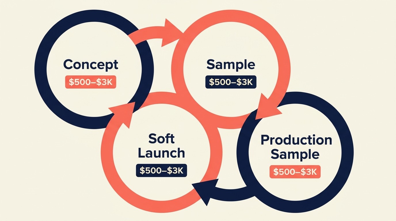 MVP testing strategies with MoSCoW prioritization prototypes and iteration cycles