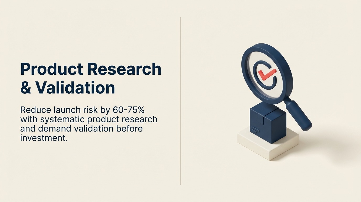 Investigación y Validación de Productos: Descubrimiento de Mercado Antes del Lanzamiento