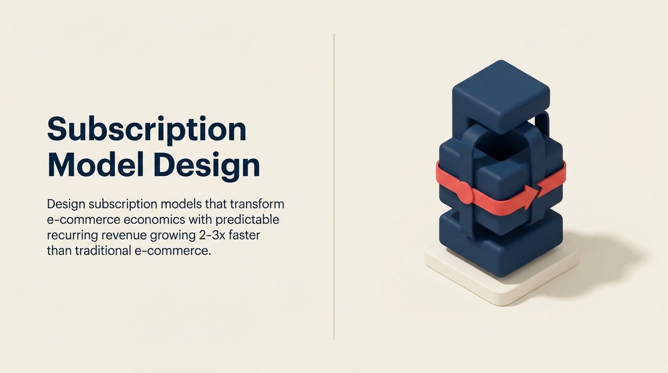 Diseño de Modelo de Suscripción: Construir Ingresos Predecibles a Través de Suscripciones Estratégicas