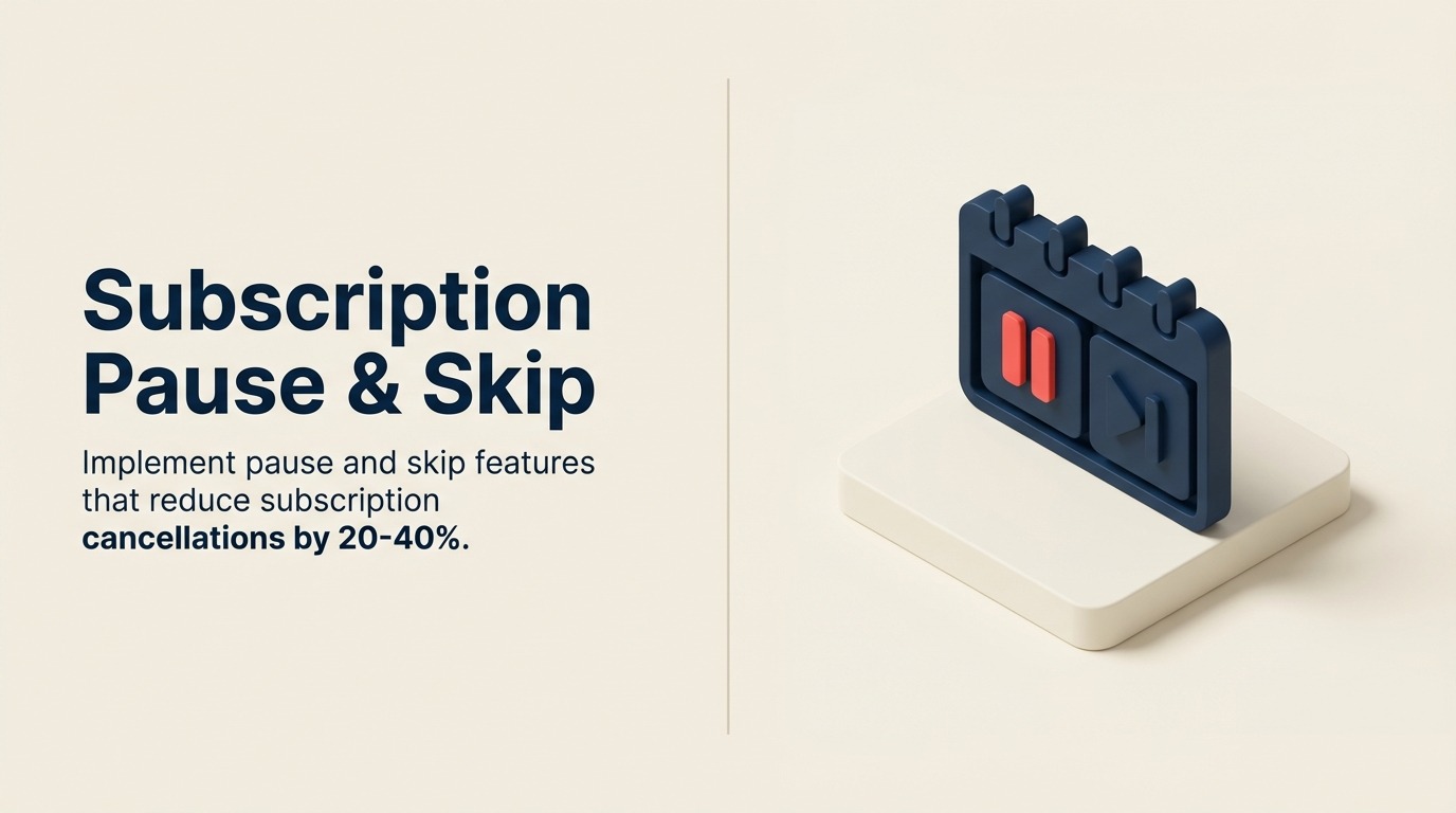 Pausa y Omisión de Suscripciones: Opciones Flexibles que Reducen la Cancelación