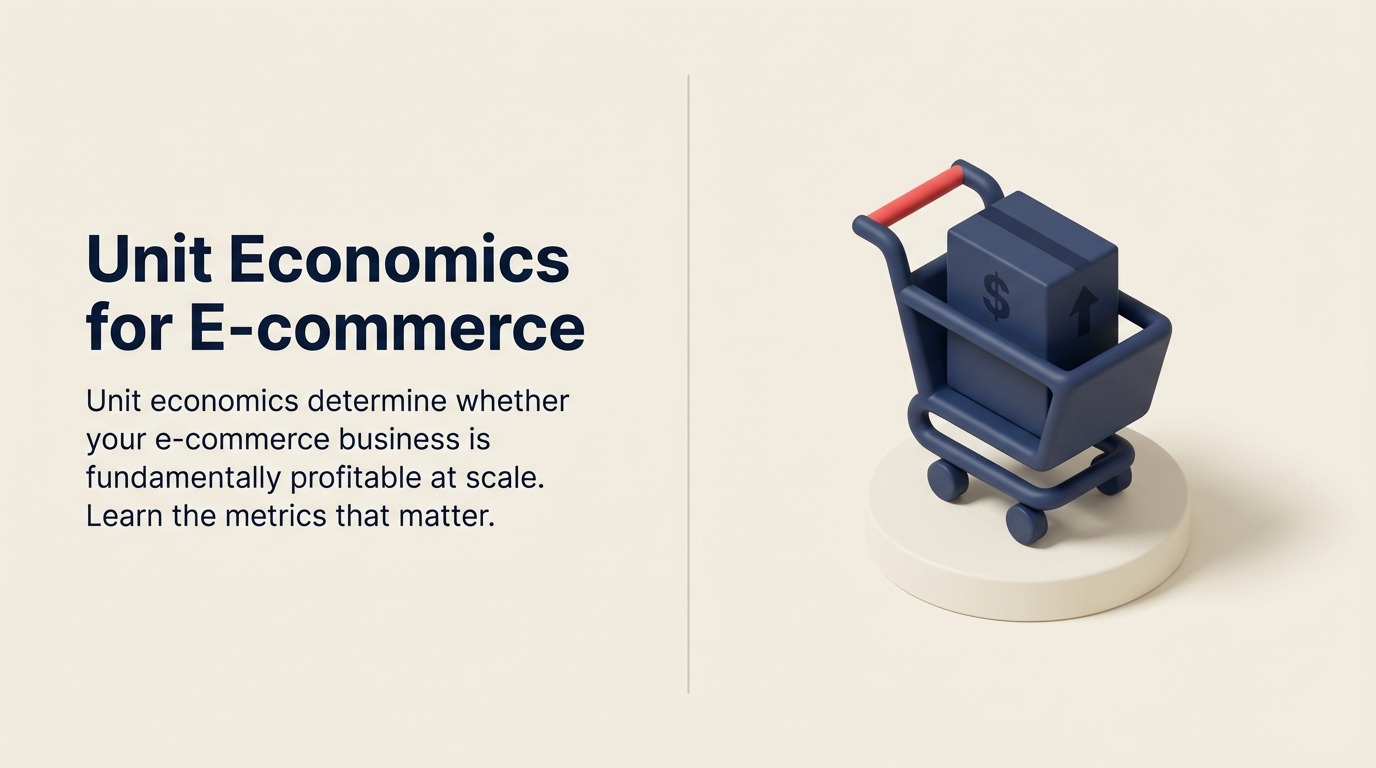Unit Economics para E-commerce: Domina los Números Detrás de la Rentabilidad - Guía 2026