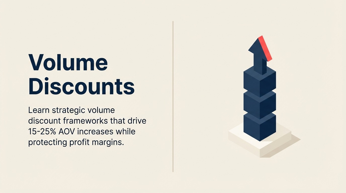 Mengenrabatte: Strategische gestaffelte Preisgestaltung zur Steigerung des durchschnittlichen Bestellwerts