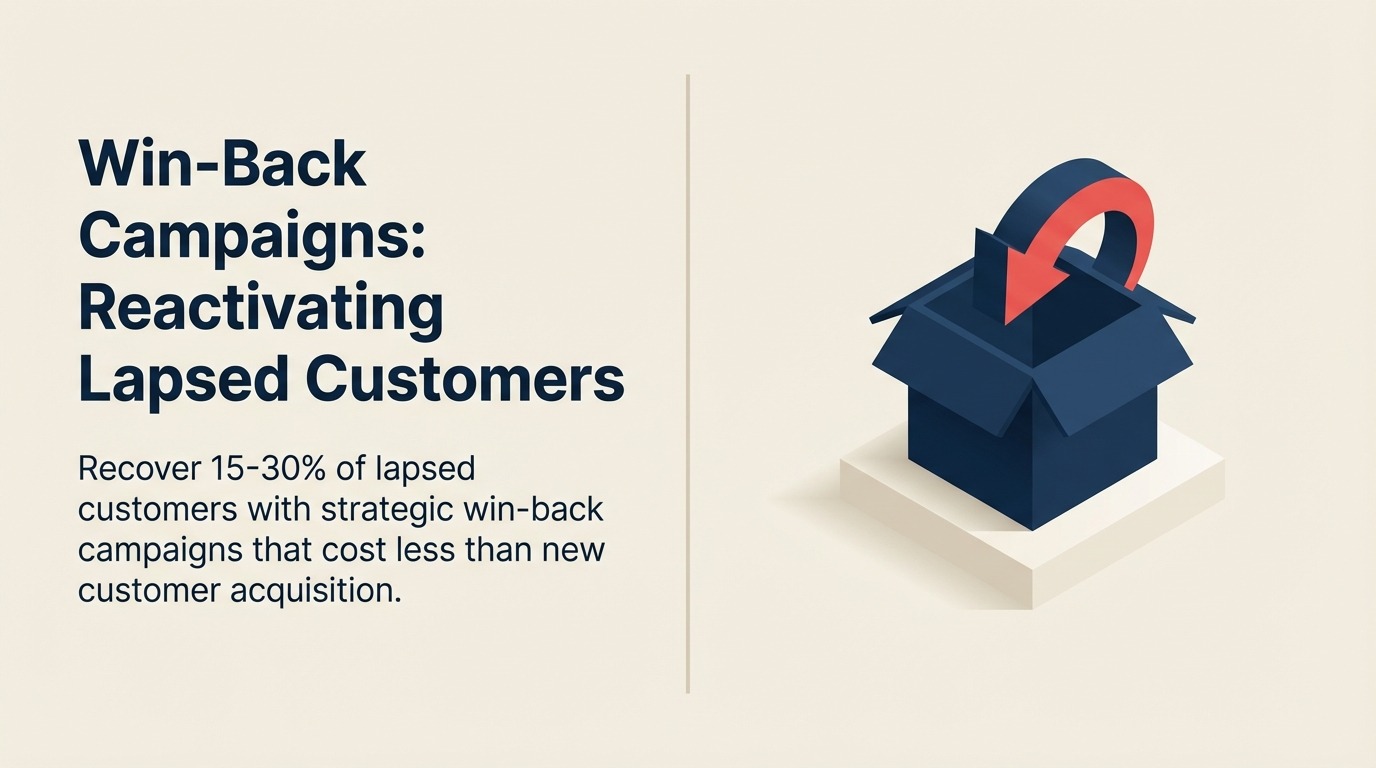 Campañas Win-Back: Reactivando Clientes Inactivos