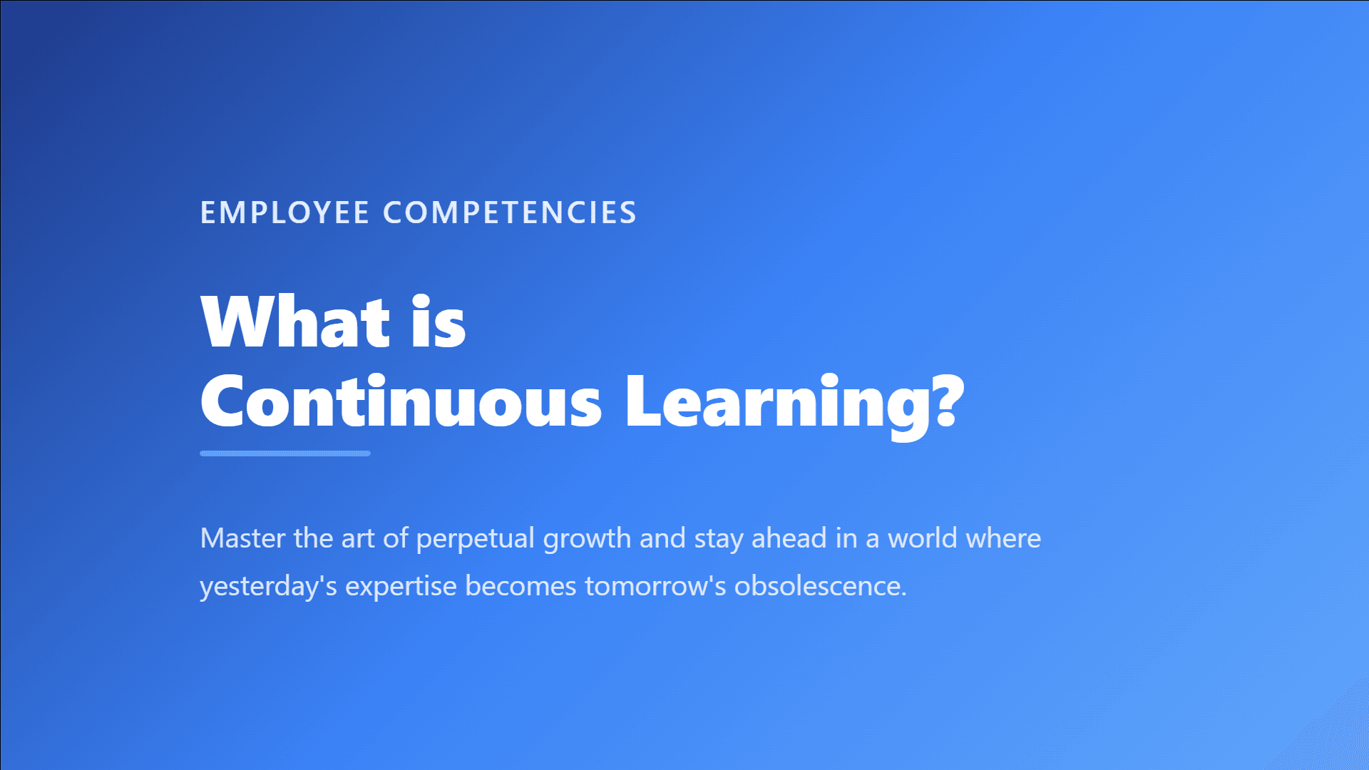 continuous-learning