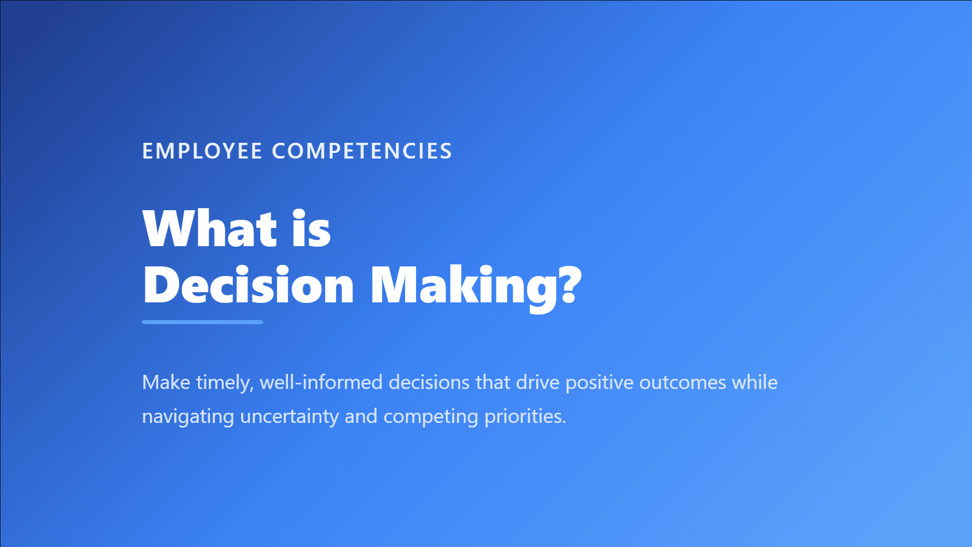 decision-making