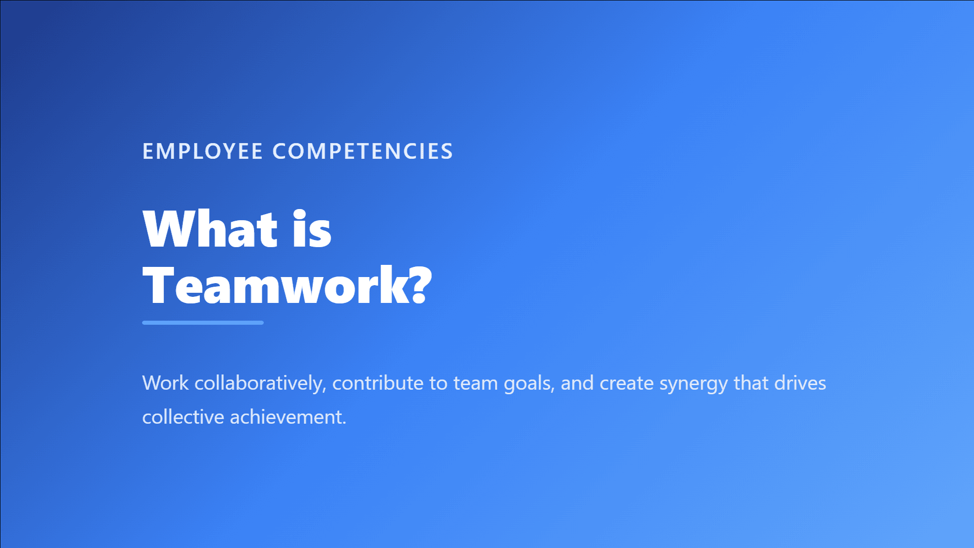 teamwork