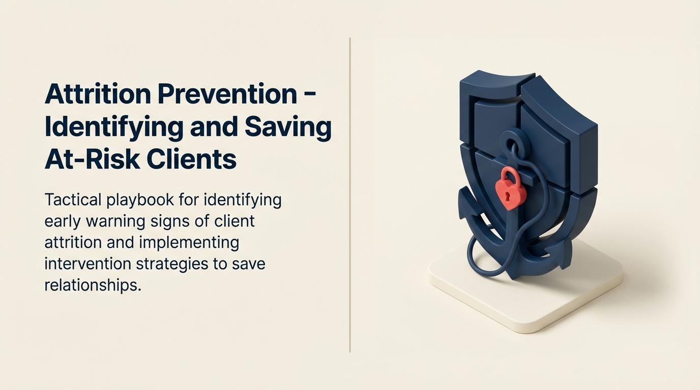 顧客離脱防止 - リスクのある顧客の特定と維持