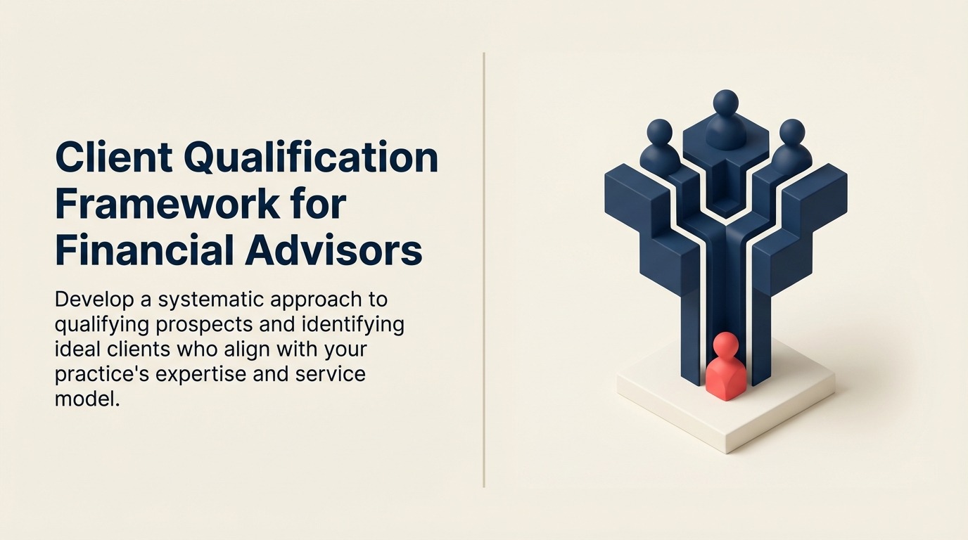 Client Qualification Framework for Financial Advisors