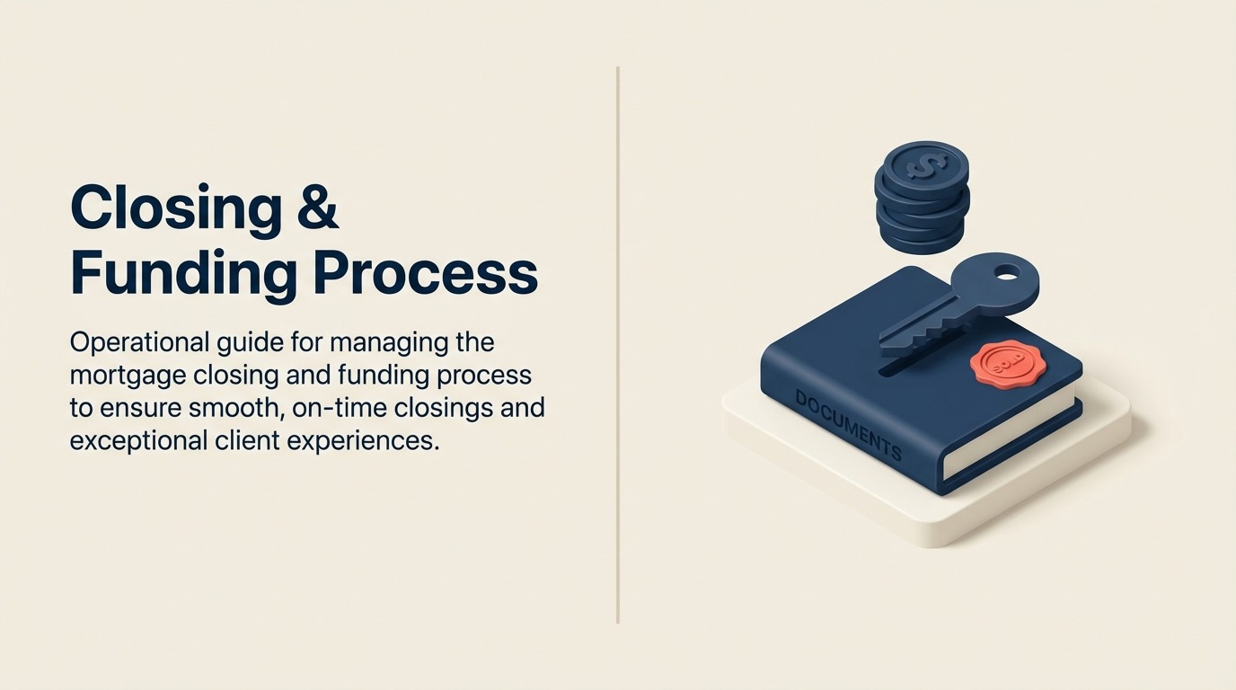 クロージングと資金調達プロセス: 住宅ローン組成の最終段階