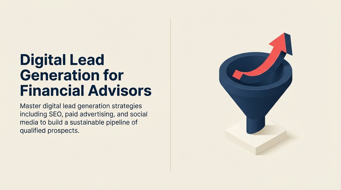 Geração de Leads Digital para Consultores Financeiros