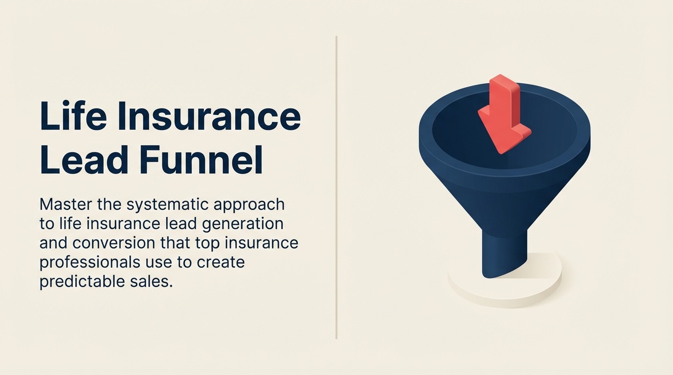 Funil de Leads de Seguro de Vida: Construindo Pipeline de Vendas de Seguro Previsível
