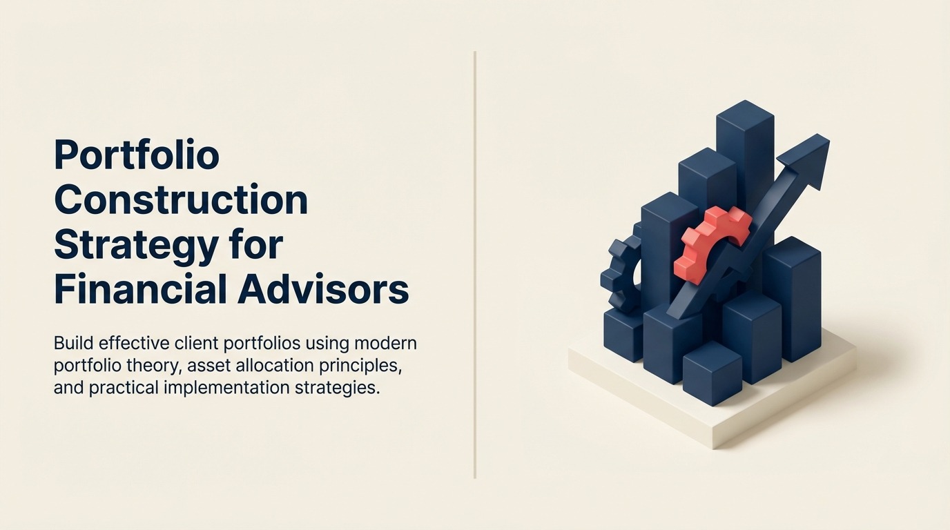金融アドバイザーのためのポートフォリオ構築戦略
