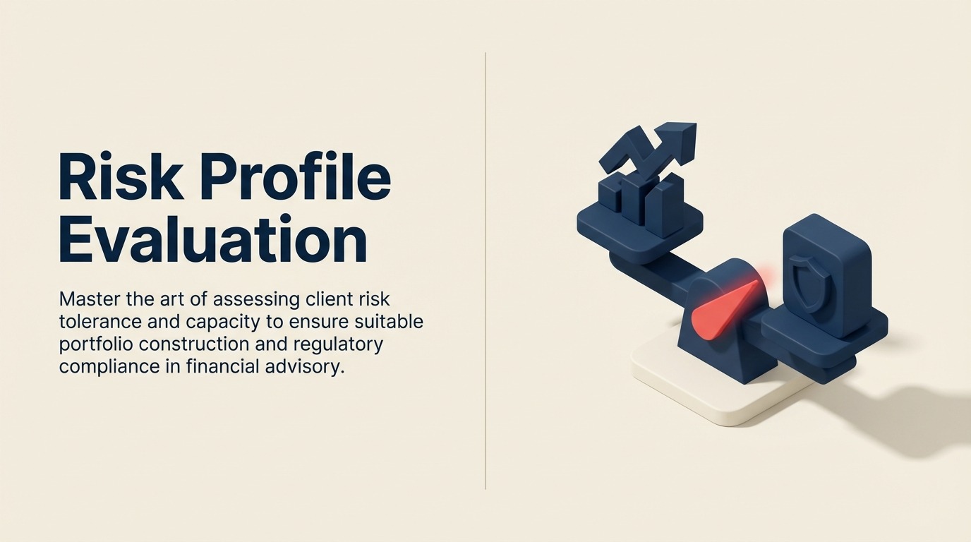 リスクプロファイル評価：現実に合うクライアントポートフォリオの構築