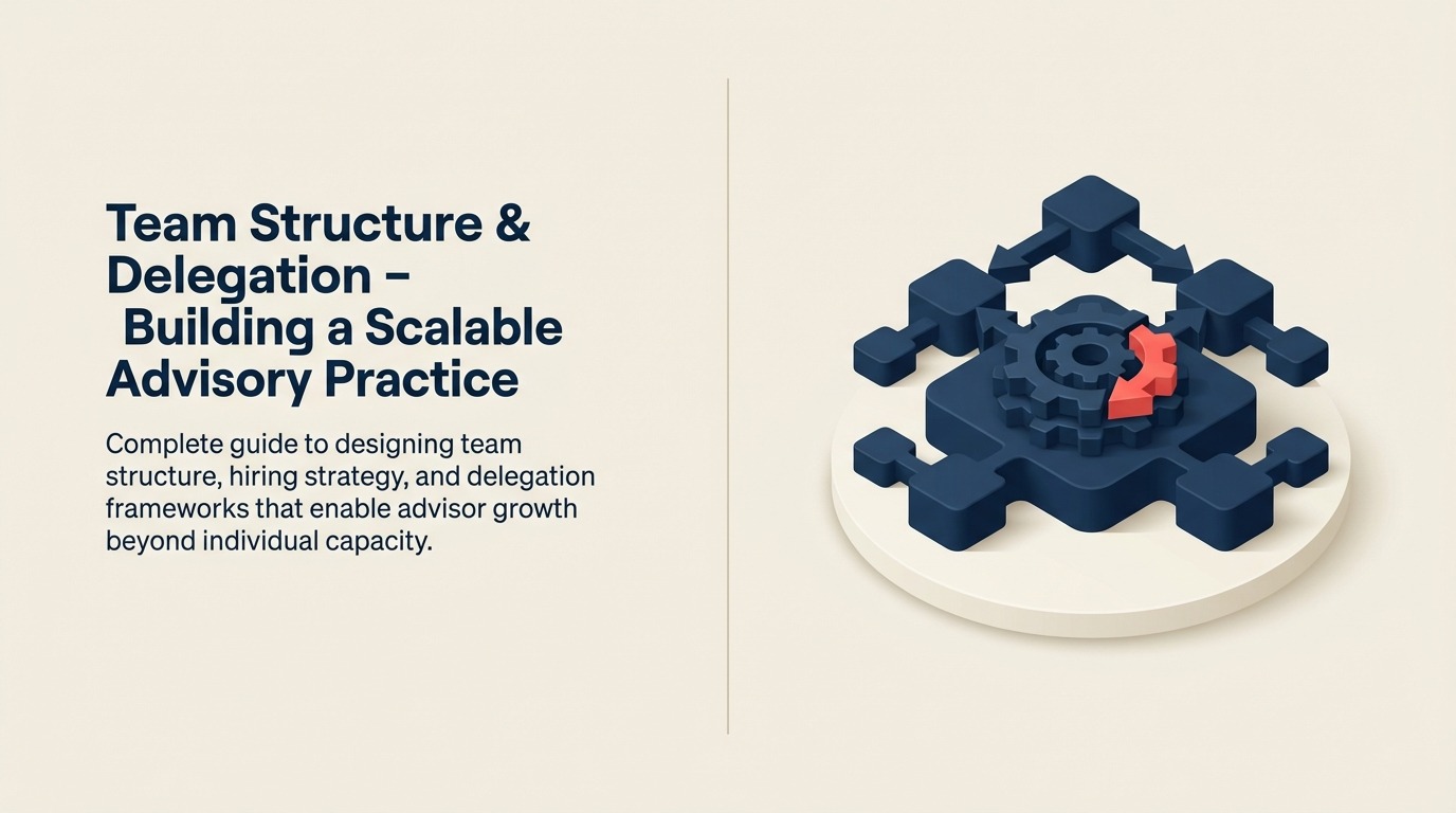 Estrutura de Equipe e Delegação - Construindo uma Prática de Assessoria Escalável