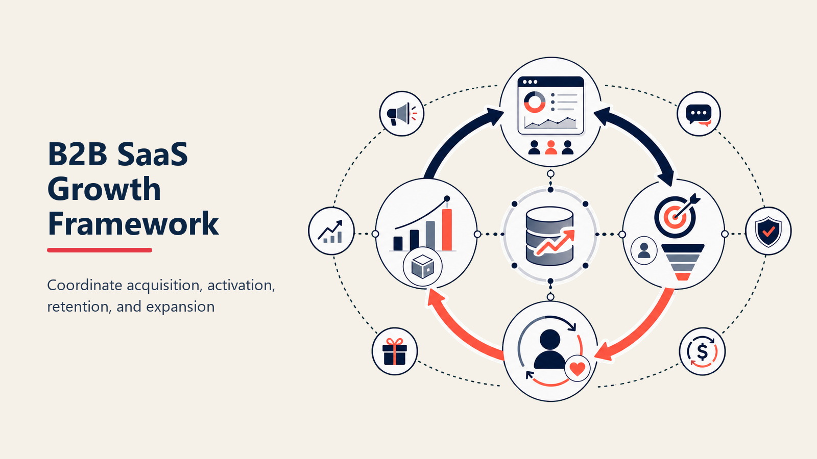 Marco de crecimiento B2B SaaS